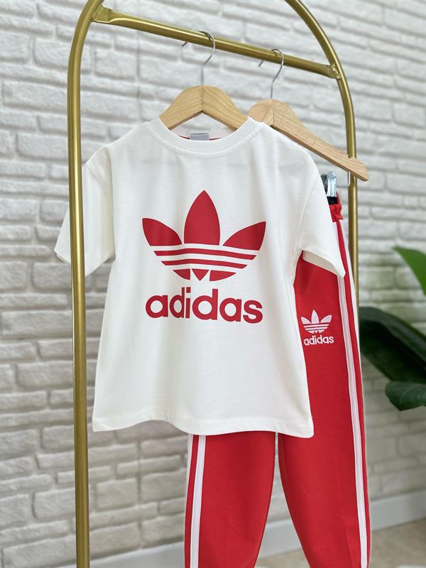 Unisex Kırmızı Adids Takım