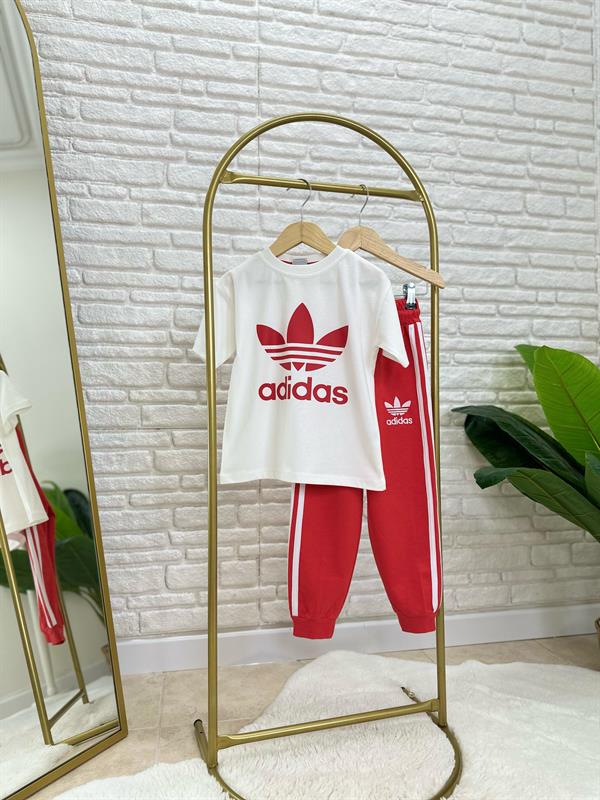 Unisex Kırmızı Adids Takım