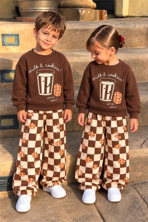 Unisex Kurabiyeli Kahve Takım