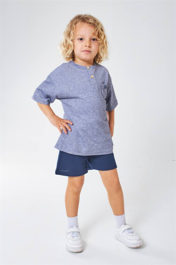 Unisex Laci Şortlu Gap Yaz Takım