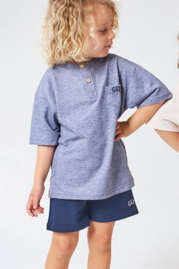 Unisex Laci Şortlu Gap Yaz Takım