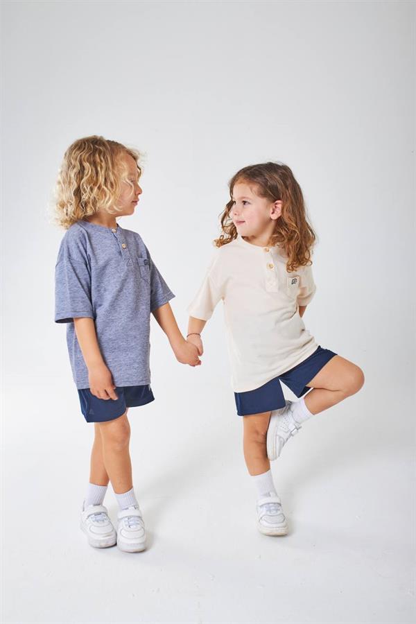 Unisex Laci Şortlu Gap Yaz Takım