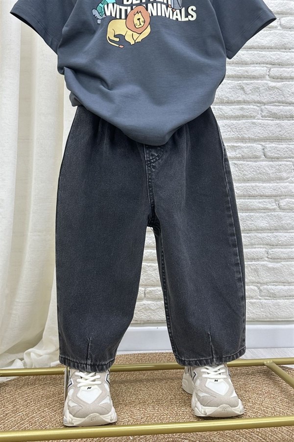 Unisex Laciel Baloon Antrasit Jean Pantolon