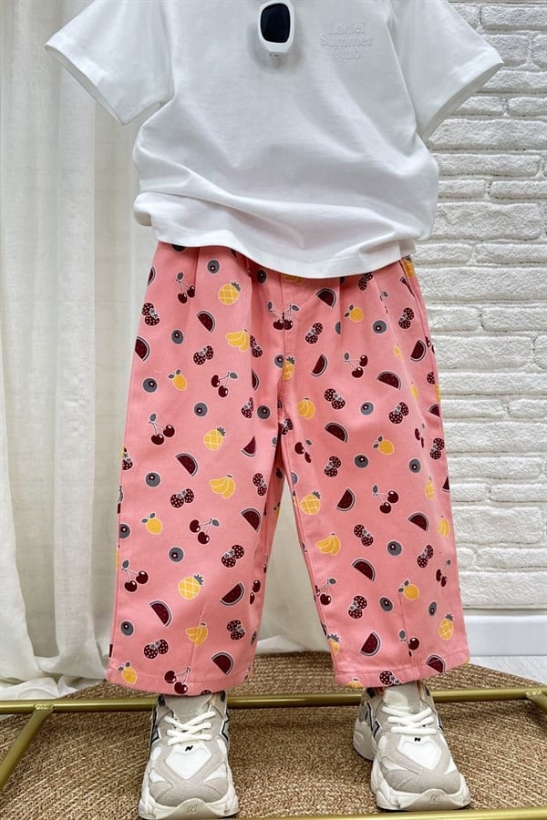 Unisex Laciel Baloon Denim Meyveli Pantolon