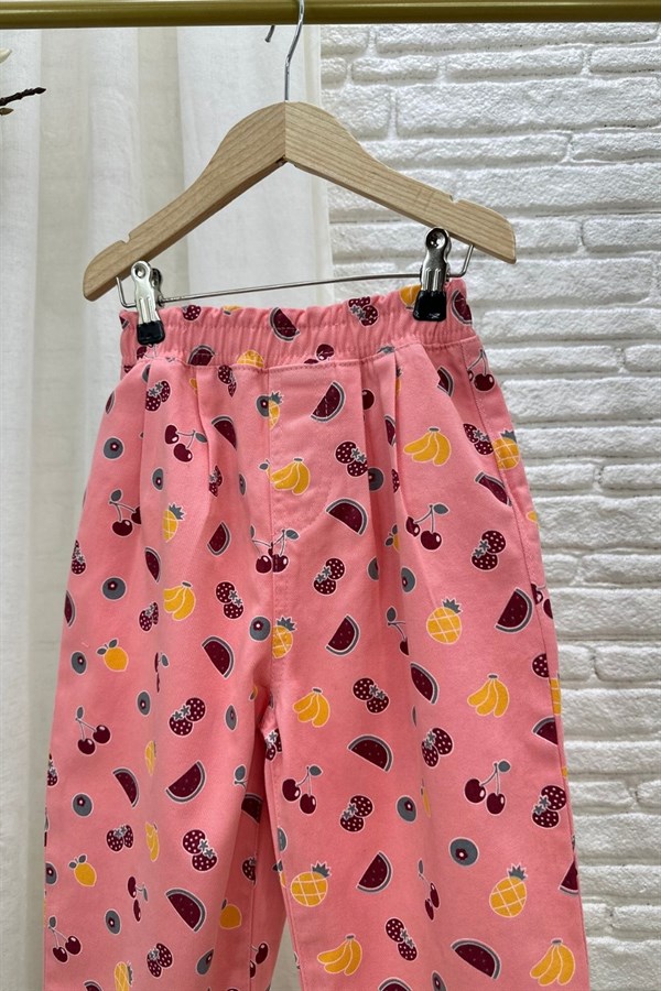 Unisex Laciel Baloon Denim Meyveli Pantolon