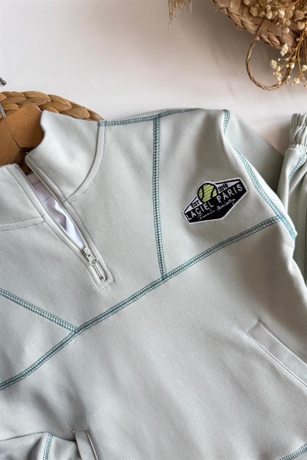 Unisex Laciel Dik Yaka Fermuarlı Takım