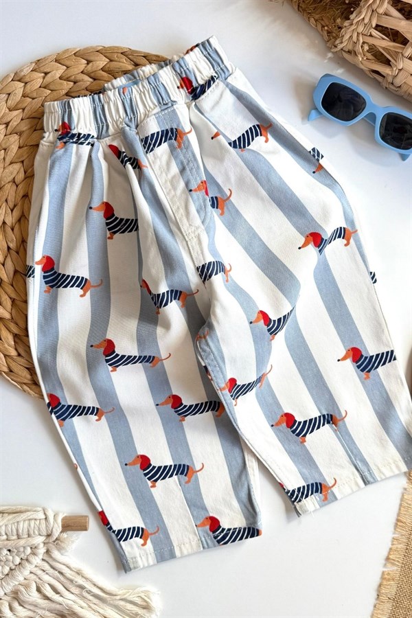 Unisex Laciel  Dog Baskılı Baloon Pantolon
