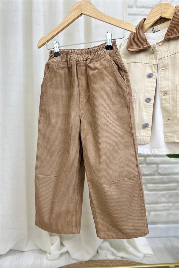 Unisex Laciel Kadife Baloon Pantolon