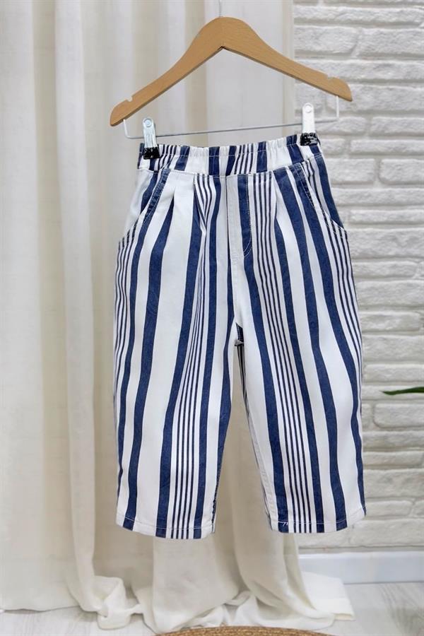 Unisex Laciel Laci Çizgili Baloon Pantolon