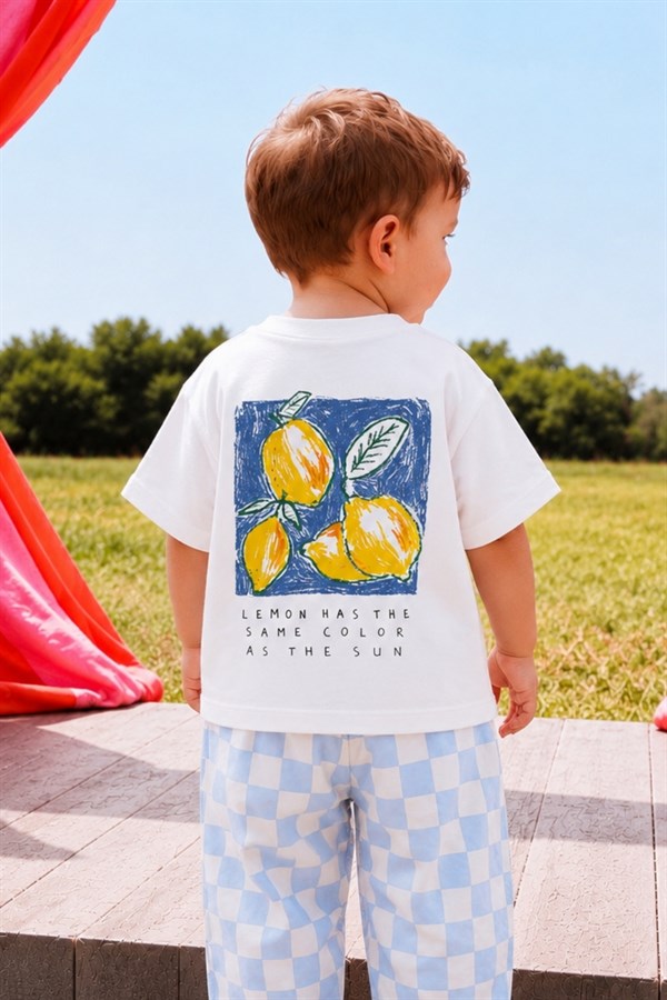 Unisex Laciel Limonlu Tshirt