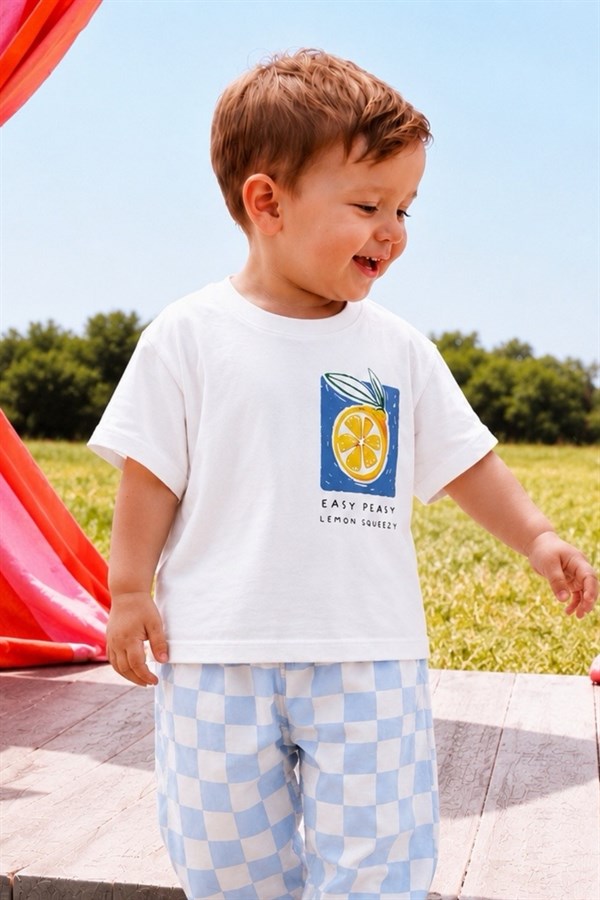 Unisex Laciel Limonlu Tshirt