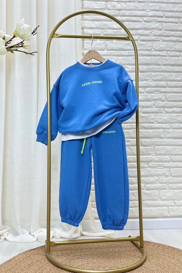 Unisex Laciel Mood Mavi İkili Takım