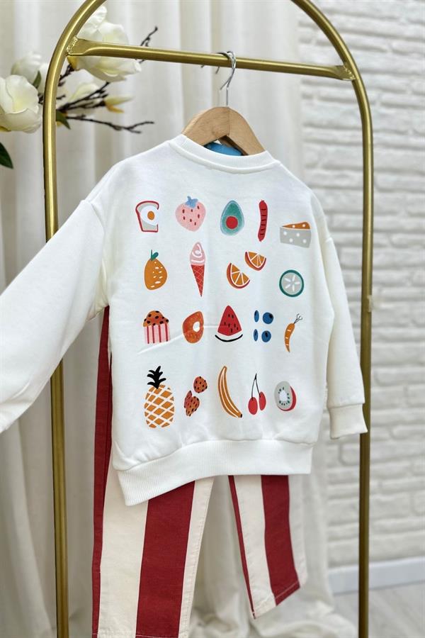 Unisex Laciel Paris Jean Sweat Takım