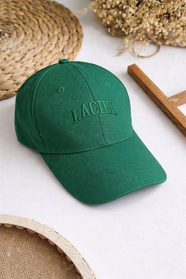 Unisex Laciel Paris Yeşil Şapka