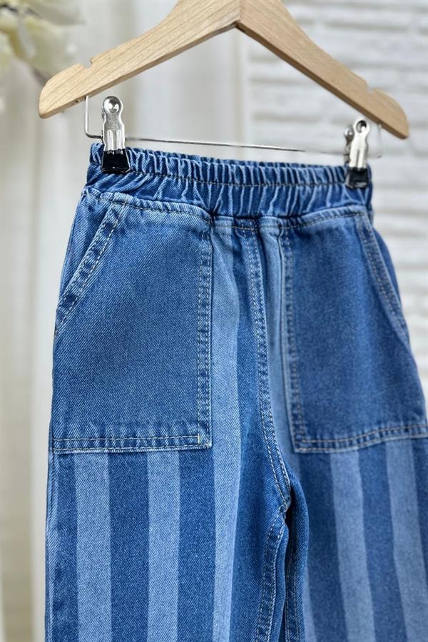 Unisex Laciel Yelek & Jean Denim Takım