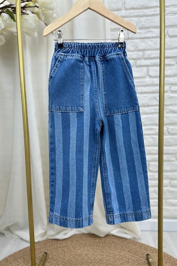 Unisex Laciel Yelek & Jean Denim Takım