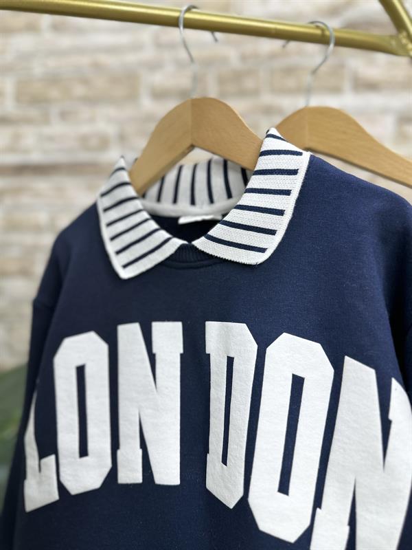 Unisex London Gömlek Detaylı Takım