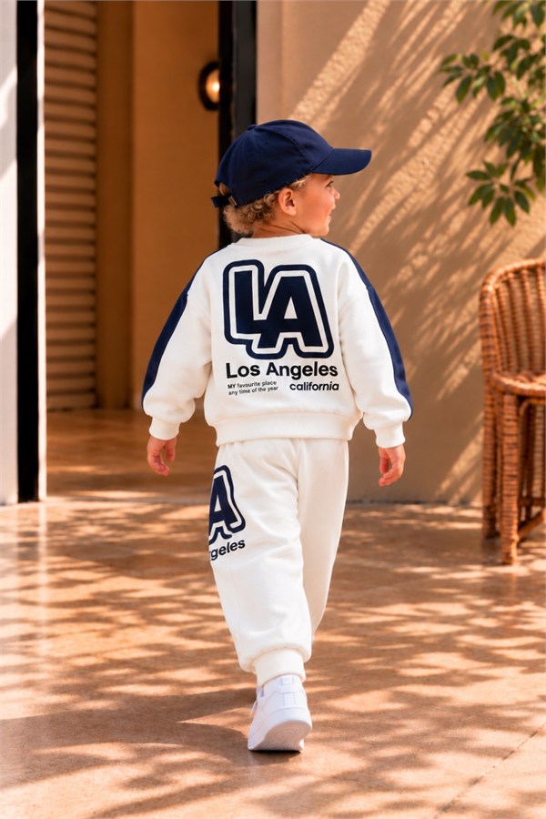 Unisex Loş Angeles 3 İplik Takım