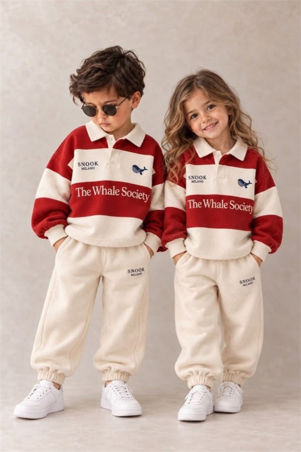 Unisex Polo Yaka Balina Takım