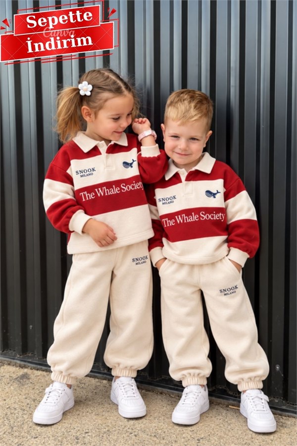 Unisex Polo Yaka Balina Takım