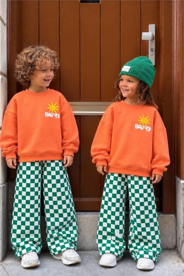 Unisex Renkli Bali 3 İplik Takım