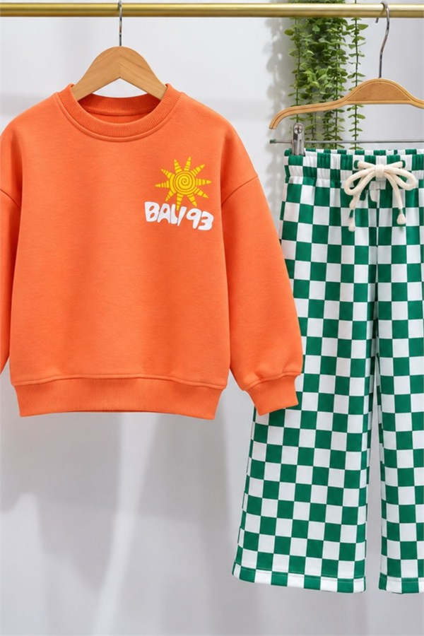 Unisex Renkli Bali 3 İplik Takım