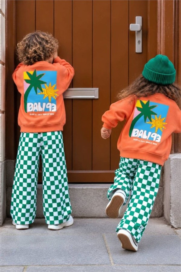 Unisex Renkli Bali 3 İplik Takım