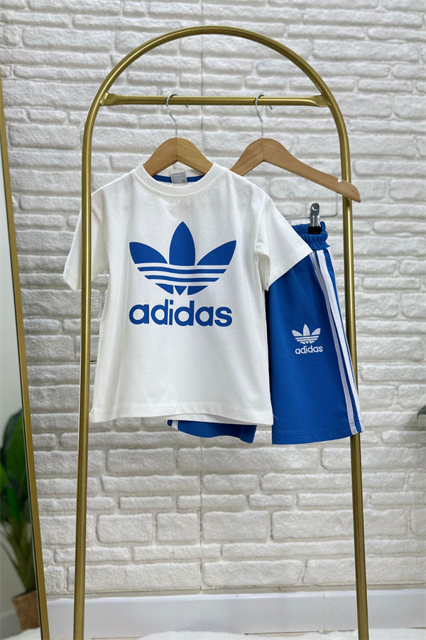 Unisex Saks Adidas Şortlu Takım 