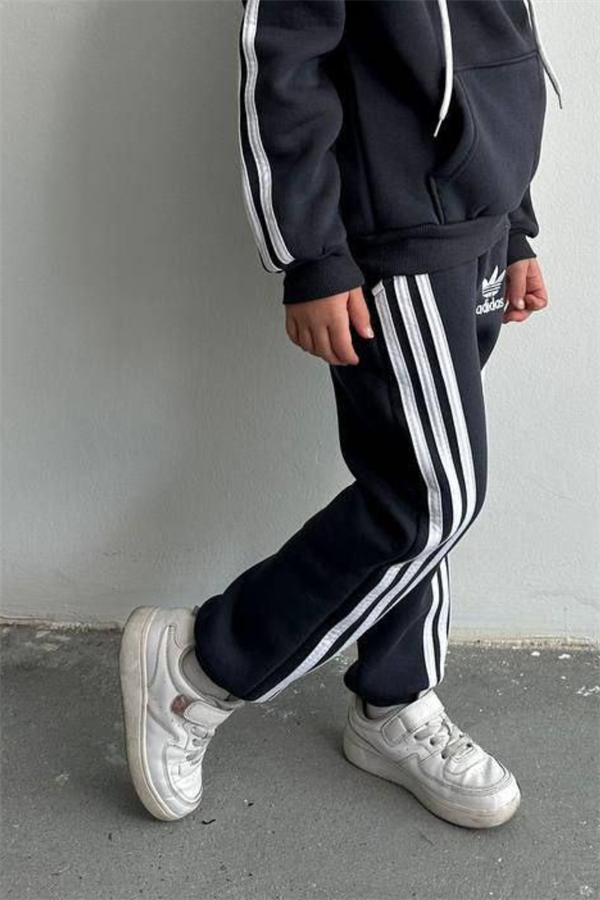 Unisex Şardonlu Lacivert Adids Takım