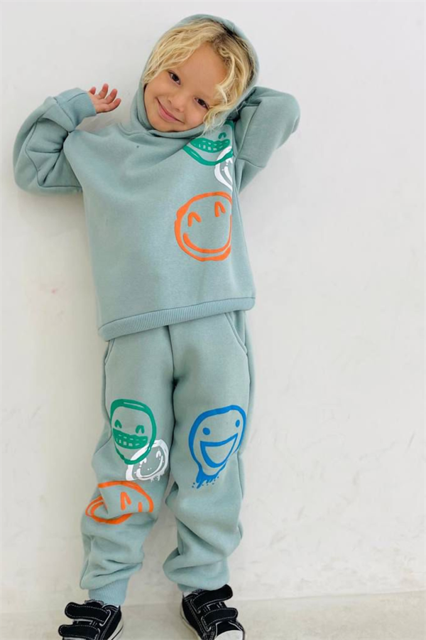 Unisex Şardonlu Smile Takım