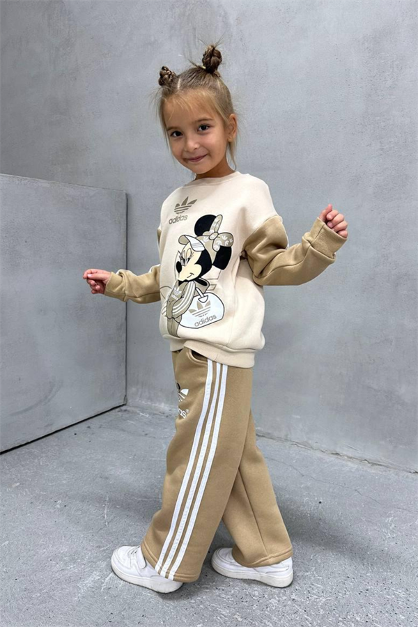 Unisex Şardonlu Sütlü Kahve  Marka  Adids Takım