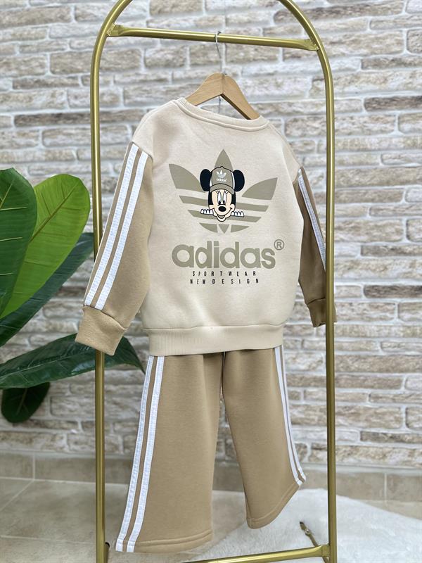 Unisex Şardonlu Sütlü Kahve  Marka  Adids Takım