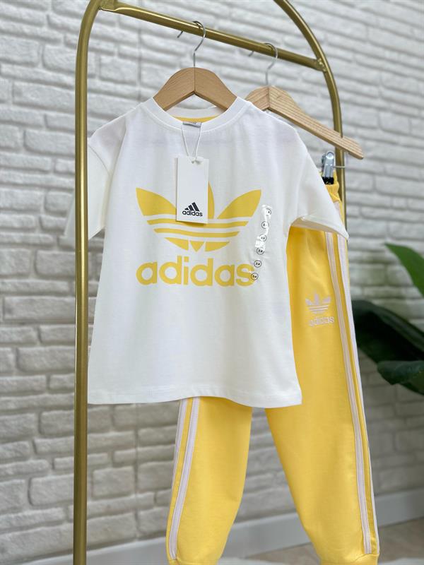 Unisex Sarı Adids Takım