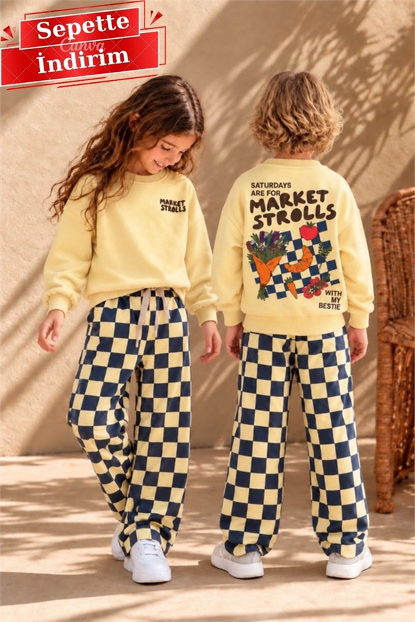 Unisex Strolss Market 3 İplik Takım