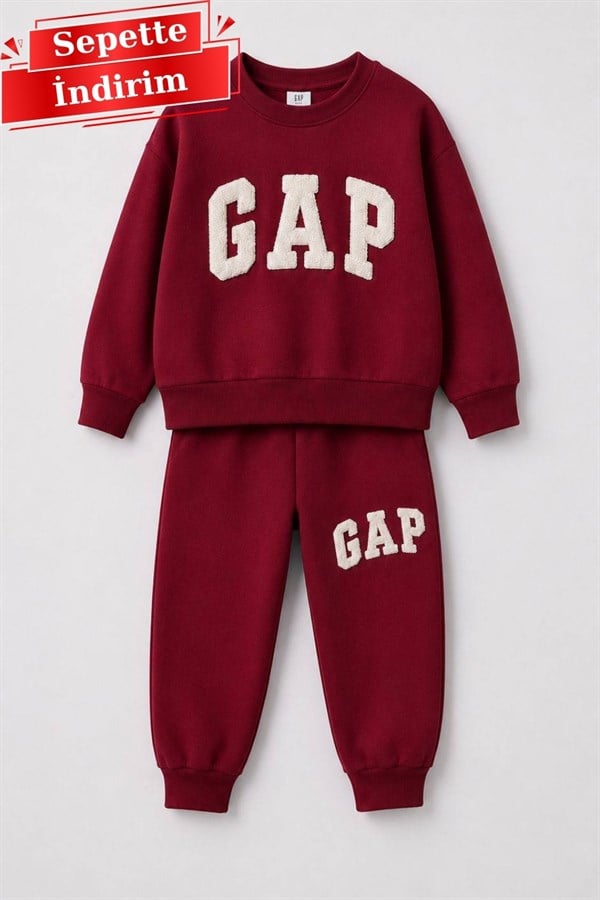 Unisex Süzene Nakışlı  Gp Kırmızı Takım