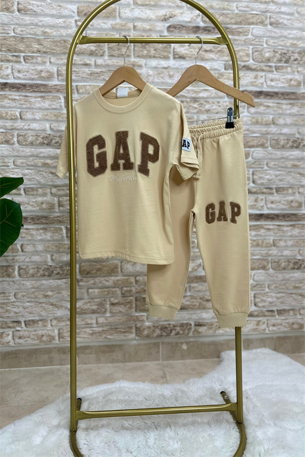 Unisex Süzene Sütlü Kahve Gap Takım