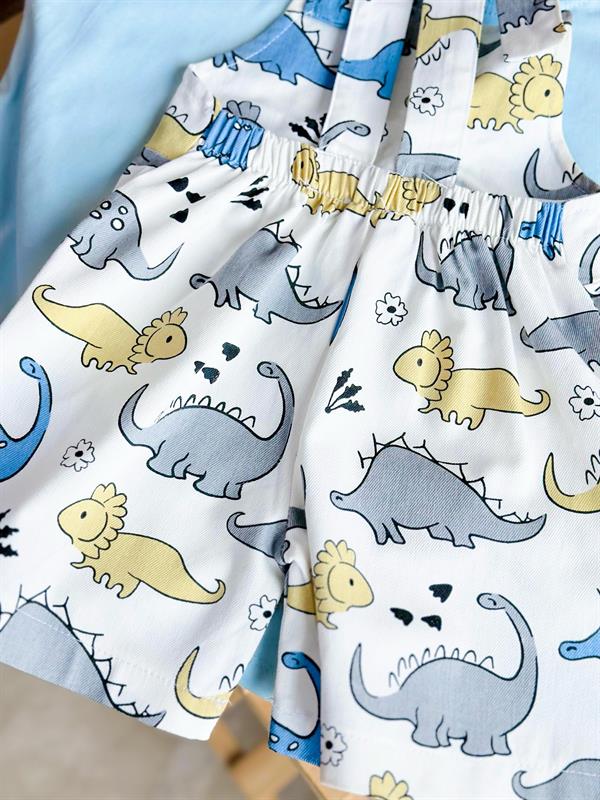 Unisex Tshirt Dahil Mavi Kot Tulum