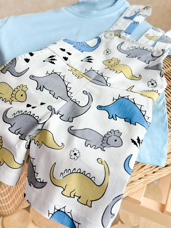 Unisex Tshirt Dahil Mavi Kot Tulum