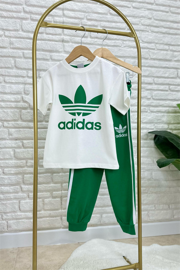 Unisex Yeşil Adids Takım