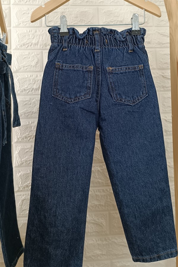 Yeni Sezon Yüksel Bel Beli Lastikli Jean Pantolon