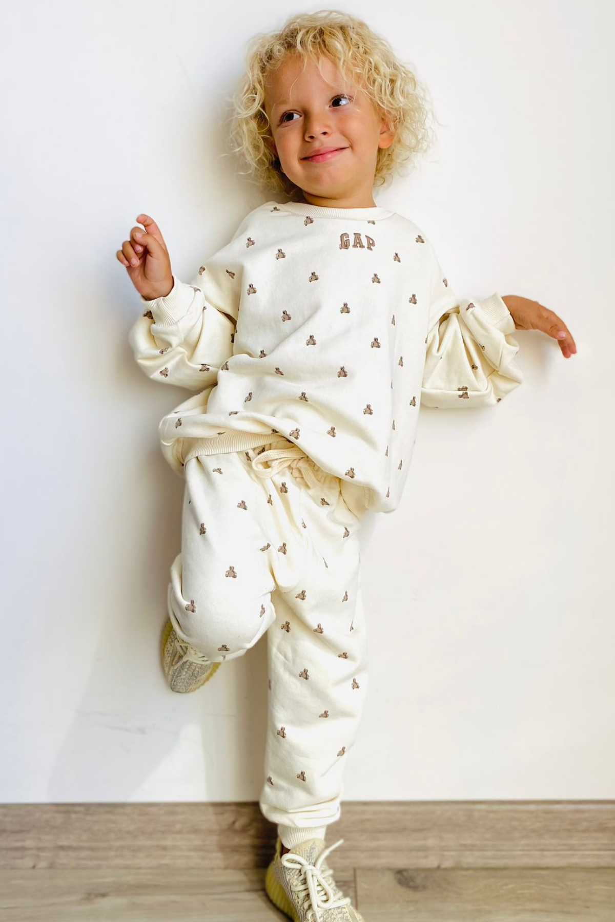 3 İplik Unisex Ayıcıklı Gap Takım
