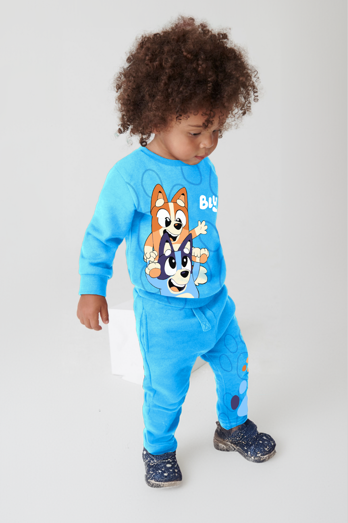 3 İplik Unisex Bluey İkili Takım