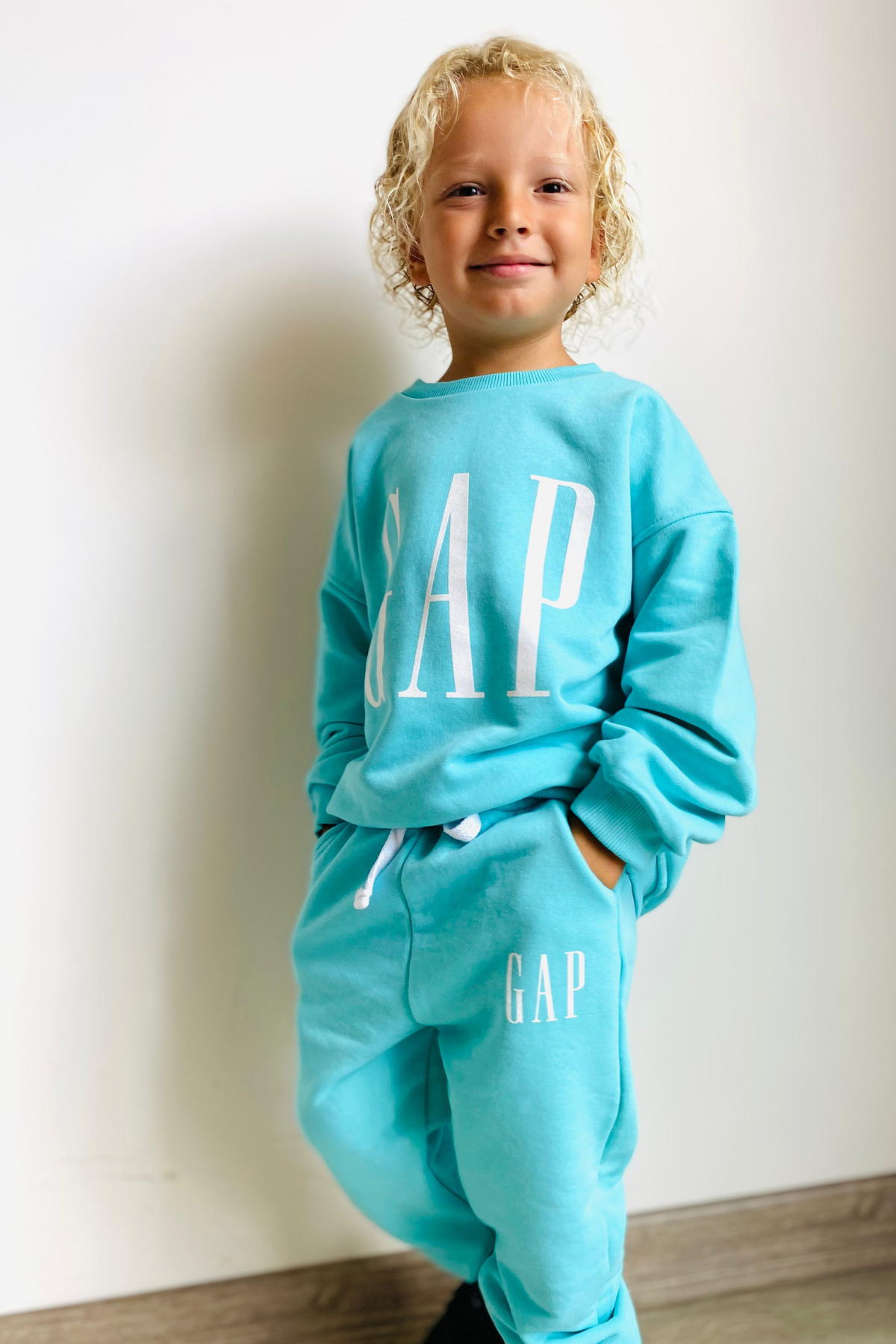 3 İplik Unisex Turkuaz Gap Takım