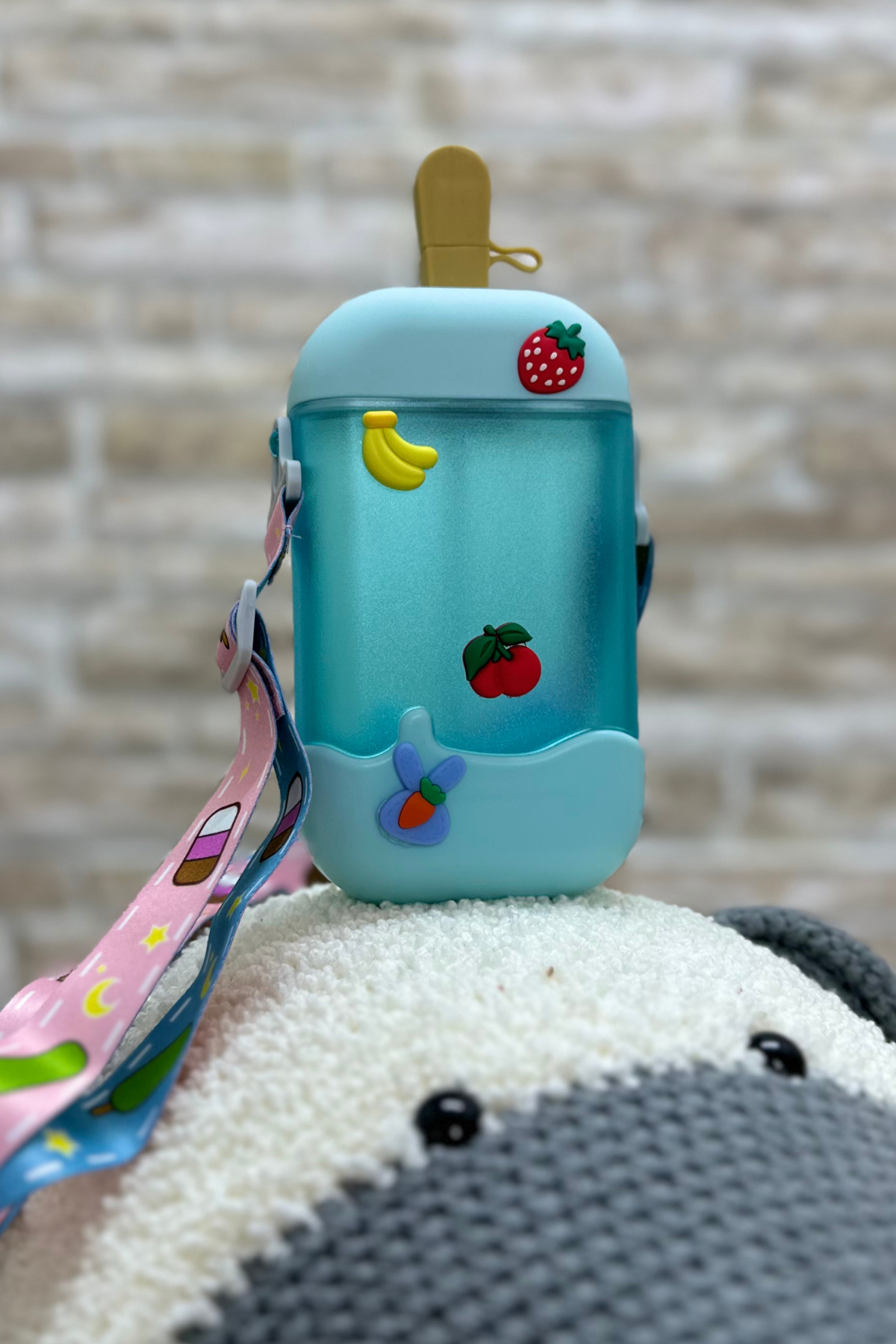 Dondurma Model Mavi Su Matarası 400 ML