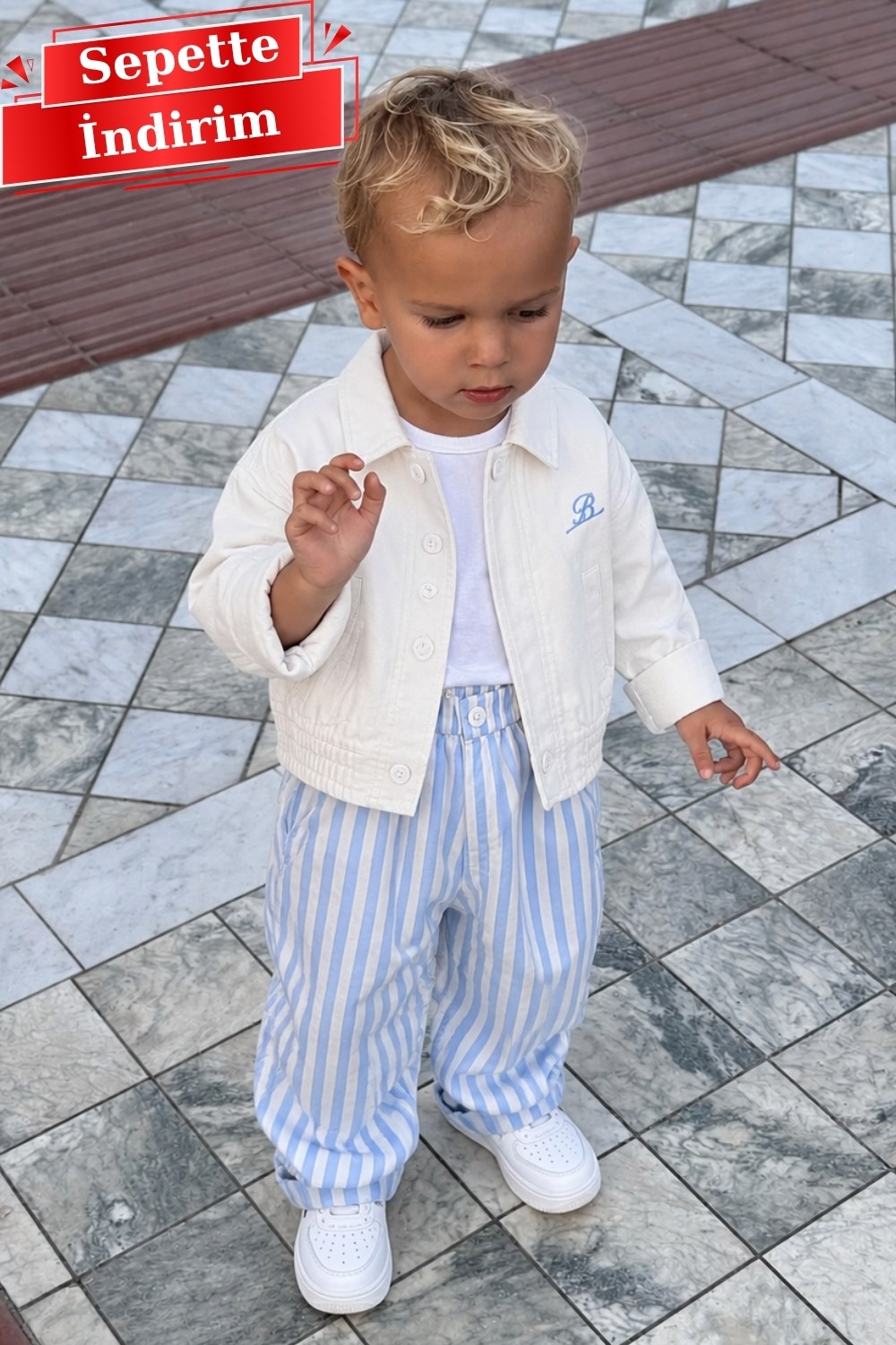 Erkek Çocuk Bomber Ceketli Pantolon Takım