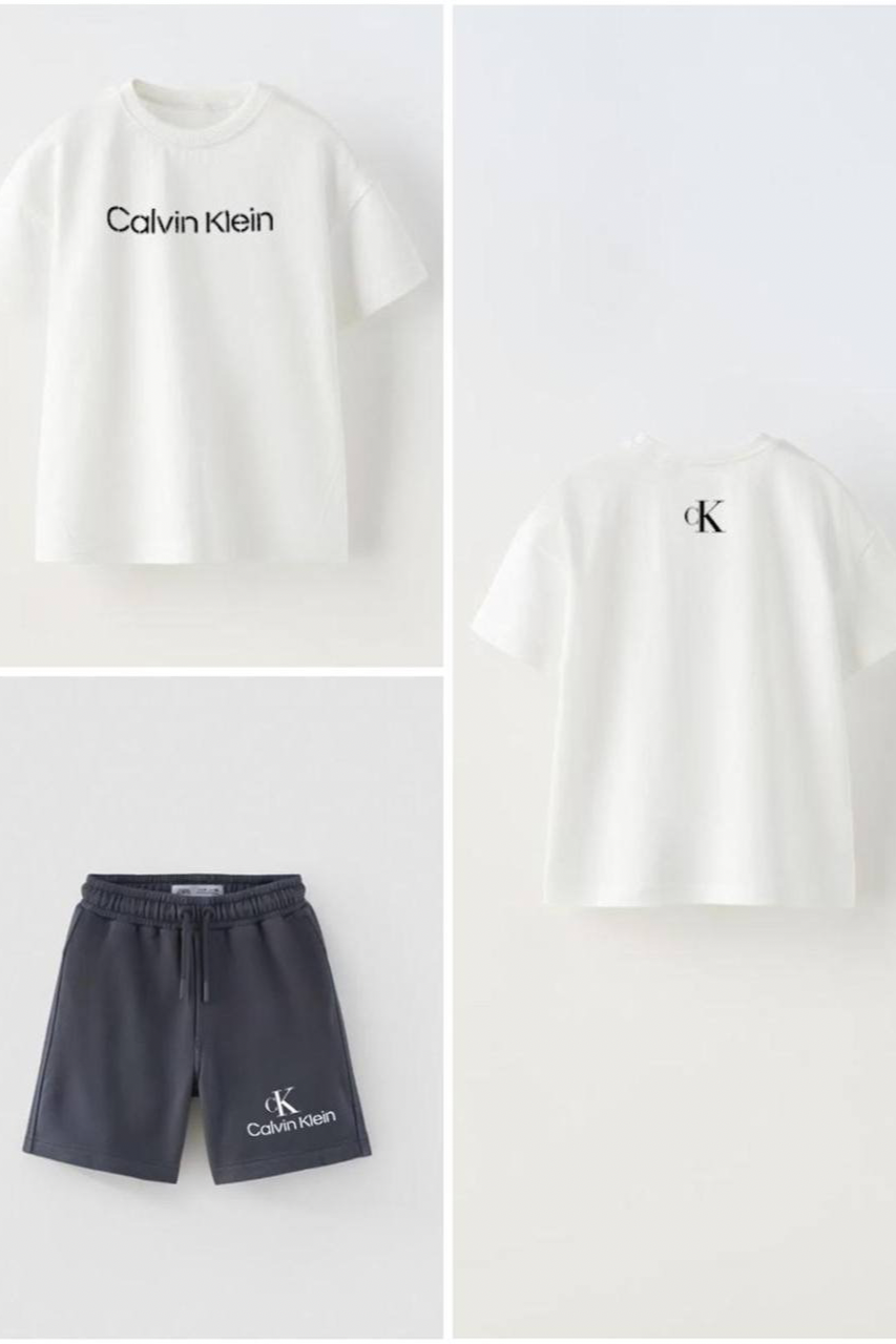 Erkek Çocuk Calvin Şortlu Takım  