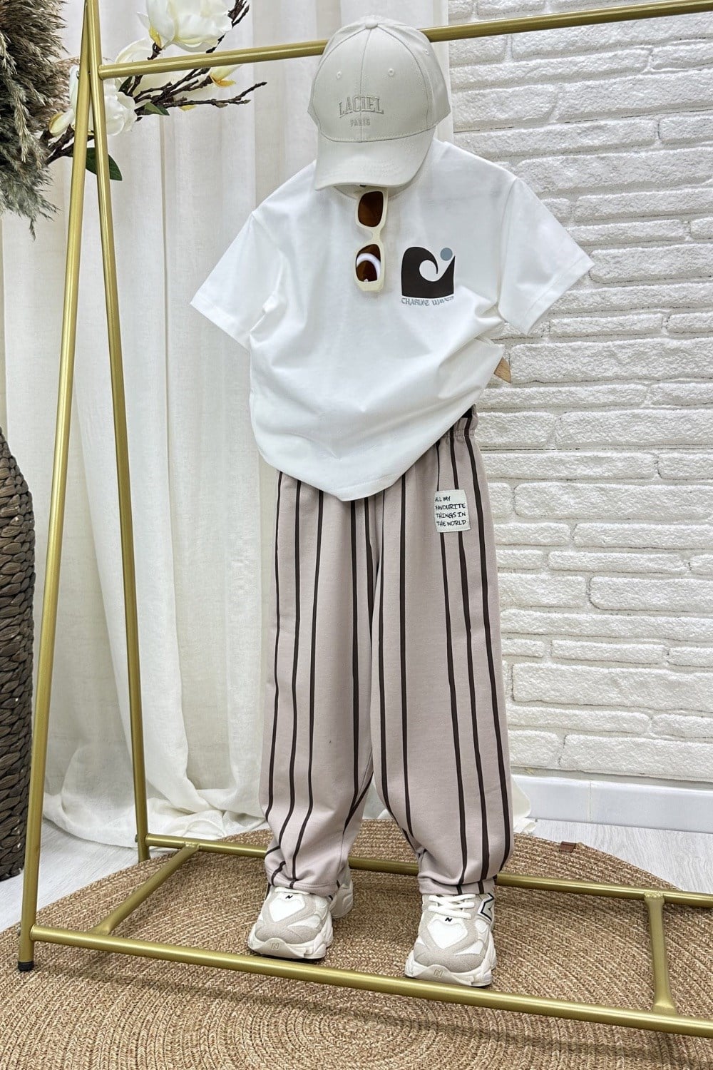 Erkek Çocuk Chasing Tshirtlü İkili Takım