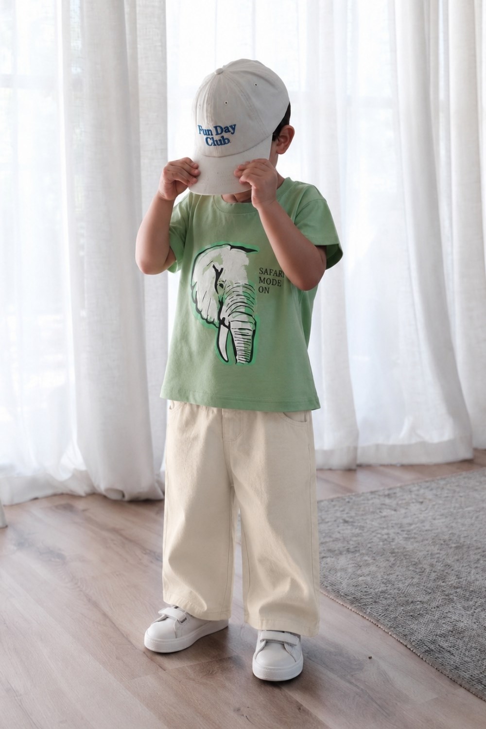 Erkek Çocuk Laciel Filli Baloon Jean  Takım