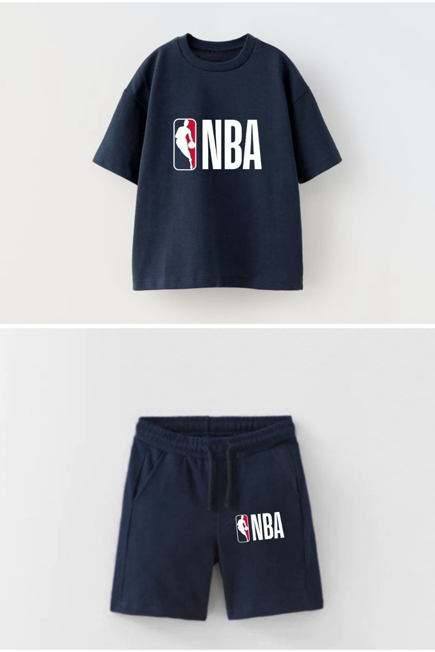 Erkek Çocuk Nba Laci Şortlu Takım  