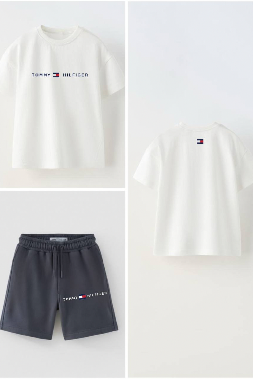 Erkek Çocuk Tommy Şortlu Takım  